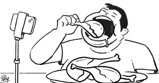 上海的股票配资 吃播丑态该叫停了！极端吃播这股歪风必须坚决刹住